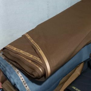 (PROMO TERMURAH) kain bahan seragam pemda khaki pns pdh hitam putih semiwool katun premium