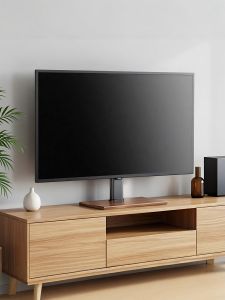 BESSGROUP | No Drill Required TV Base Elevator Stand 40-85 inch