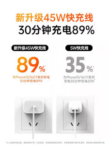 First Guard 45W Fast Charge Data Cable Braided USB-C to USB-C for  17 pro Max Charger Line Mobile Phone Data Transmission