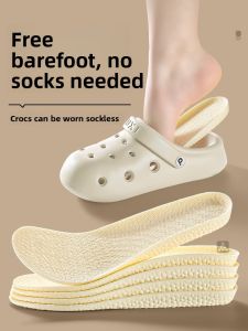 FASHEHAN | One Size Shoe Insoles For Men And Women Crocs Clog Anti-Loss Heel Pad Large To Small Adjustment Tool Cave Shoes Special Use