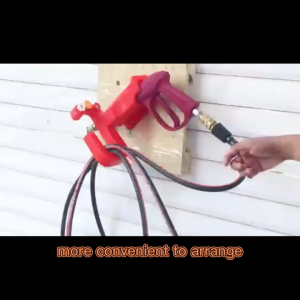 Holder Hanging Rack For High Pressure Washer Wall Mounted Wash Gun Hose Spray Nozzle Hook For Workstation Car Wash Tool