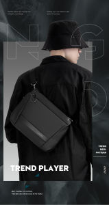 Tigernu 8359 Large-capacity Waterproof Crossbody Bag for Men  Multifunctional and Stylish Casual Messenger Bag Expandable Shoulder Bag