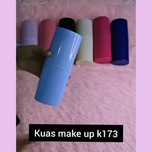 BISA COD - Brush Set Tube Kuas Rias Make Up Isi 12 Pcs / Kuas MakeUp Tabung Foundation Brush Free Tabung / Alat Kosmetik Set 12 in 1