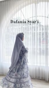 Zahira1808 Dafania Bahan Ceruty Baby Doll Lapis Furing Gamis Murah Trendi Baju Syari Muslim Wanita Ibu Terlaris Baju Pesta Adem Nyaman Di Pakai Real pict