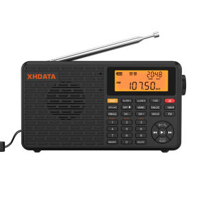 XHDATA | XHDATA D-109/D-109WB Đài Phát Thanh Kỹ Thuật Số Di Động Bluetooth FM AM SW LW Stereo MP3 Player Có Khe Cắm Thẻ TF Cho Trong Nhà Và Ngoài Trời