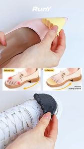 RunY Women High Heel Forefoot Insert Round & Pointed Toe Plug Insoles Cushion Pain Relief Protector