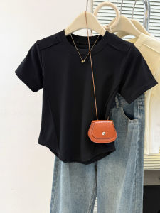 MISHANGYICHU | Slim Fit Short Sleeve T-Shirt