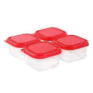 Food Grade Baby Food Box with Lid Steamable High Temperature Resistant Freezer Safe Milk Powder Fruit Portioning Ultra Small Sealed Box