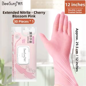 Beesurg | Waterproof Durable Kitchen Nitrile Gloves Food Grade