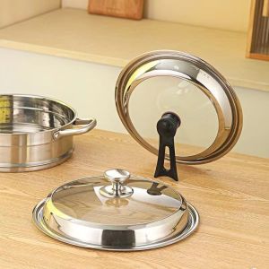 Circular View Tempered Glass Lid