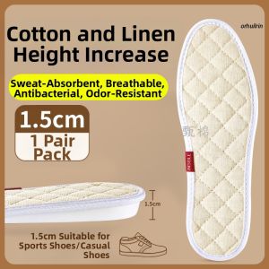 FASHEHAN | Sweat Absorbing Deodorizing Anti Foot Fungus Increased Height Insoles