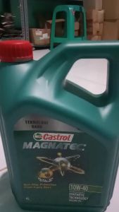 OLI CASTROL MAGNATEC DUALOCK 10W-40 API SN 4 LITER KEMASAN BARU