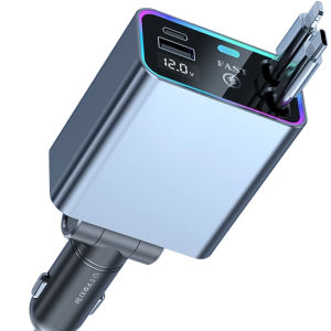 HELLOLEIBOO | Đầu Sạc Xe Hơi Siêu Nhanh 192w