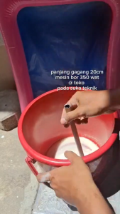 alat pengaduk mixer stick adonan mesin bor listrik 350 watt adukan tepung terigu kue bakso donat