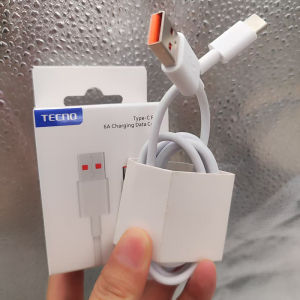 Tecno 45W 68W 100W Fast Charging 100cm 6A USB Type C Data Line Cord For Tecno Camon 40 30 Pro 5G Pova 7 Ultra 7Pro Spark 40 Pro+