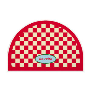 VIKAMA Summer Checkerboard Bathroom Absorbent Anti-slip Floor Mat Bathroom Mat Door Mat Bedroom Carpet Home Decoration