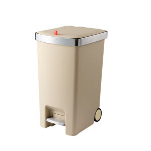 ZHUOLESHI | Premium Covered Trash Can Large