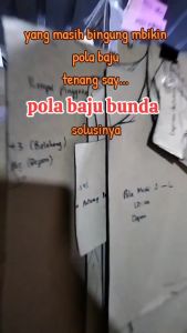 Pola Instan Gamis Anak Perempuan Rempel Bawah