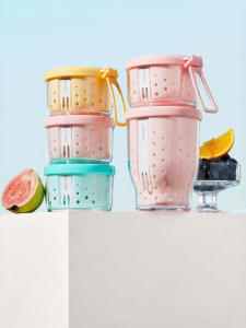 CAROTE | Dustproof Sealed Freshkeeping Water Draining Fruit Cup