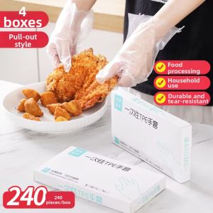 Food Grade PE Disposable Gloves for Catering and Kitchen Use