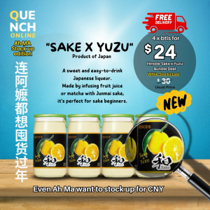 Sake x Yuzu in a bottle Wasake Series [Hinode]
