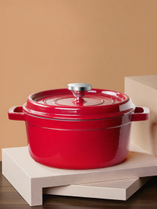 Supor | Fry Pan Cast Iron Pot Home Stew Pot Clay Pot Soup Pot Slow Cooker Pot Electromagnetic Cooker Compatible