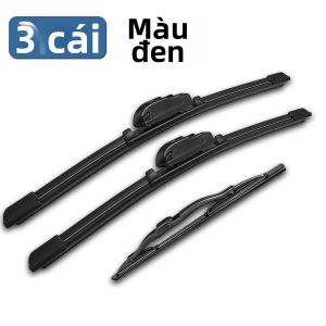 3 Chiếc Kính Chắn Gió Xe Hơi Lưỡi Lau Xe Dành Cho Xe Chevrolet Traverse 2009-2026 Cao Su Vệ Sinh Cửa Sổ Phụ Kiện Vị Trí Phía Trước
