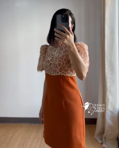 Modern Filipiniana-Inspired Dress – Classy Padded Design for Formal Occasions