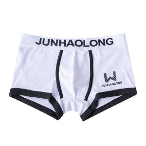JIAZINI | Pure Cotton Boys Underwear Teenage Development Period Boys Boxer Shorts Flat Angle Design Sport Style Mid Waist Cotton Fabric