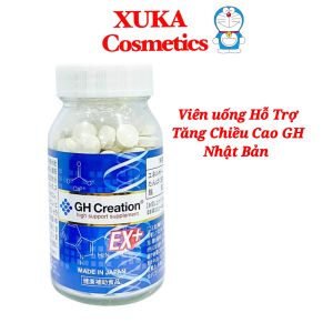 Viên Uống Tăng Chiều Cao GH Creation EX+ Nhật Bản 270 viên Giúp Phát Triển Chiều Cao Hiệu Quả Cho Trẻ Từ 10 Tuổi - 25 Tuổi
