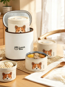 WANGLIMIAO | Insulated Portable Lunch Box
