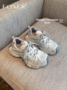 FOXER | Thick Sole Dad Casual Shoes 9cm Heel