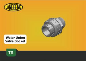 Langgeng Water Union Valve Sock TS-D 1x3/4" - Fitting PVC