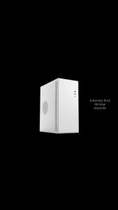 YGT V100 PC Case With PSU Office/Gaming Table Matx Computer Desktop Case