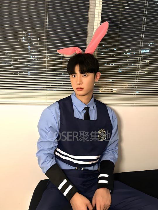 Sdf Rabbit Rabbit Officer Judy Niki Fox Cosplay Men's Uniform Couple Halloween ...