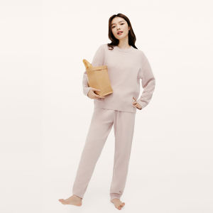 HLA | Heilan Home Autumn Winter New Ladies Half Fleece Home Clothes Antibacterial Miteproof Static Dissipation Heating Nightgown Women