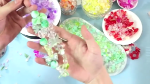 Manilago 20/50g Mixed Color Acrylic Beads Irregular Mixed material package For DIY Jewelry Making