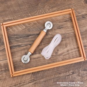 QINGPIN | Wooden French Style Home Embroidery Frame