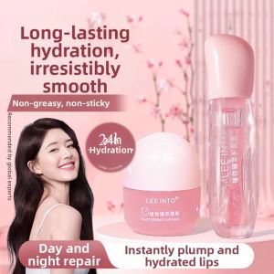LEIREN | Dead Skin Removal Drying Prevention Lip Wrinkle Fading Moisturizing Care Lip Balm Set