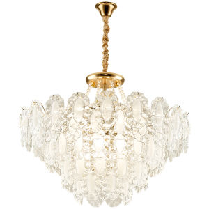 Aiskdan | French Modern Minimalist Romantic Creamy Style Luxury Crystal Chandelier