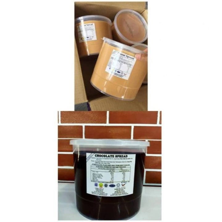 Chocolate Spread & Peanut Spread /Coklat Spread & Jem Kacang  HALAL (200g,500g,1kg)