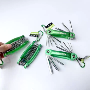 Bộ lục giác và bộ hoa thị đa năng 8 chi tiết - chính hãng Tuosen - ICYTECH