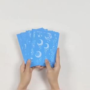 White Stiker Tattoo Temporer 15.8 x 12 cm Tato Natal | Xmas Tattoo | Waterproof