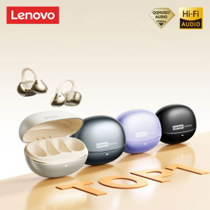 Lenovo | Lenovo RS106 OWS Ear Clip Bluetooth 6.0 Earphones Stereo Sound Sports Music Wireless Headphones Low Latency HD Call Earbuds New