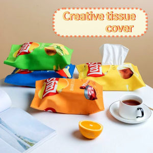 1/2/3Pcs Creative Snack Bag Extractive Style Tissue Box Cute Tissue Box for Household Living Room Coffee Table & Car & Bedroom