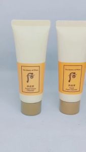 Whoo vàng Bộ đôi làm sạch dưỡng ẩm Whoo Gongjinhyang kem tẩy trang 40ml và sữa rửa mặt 40ml