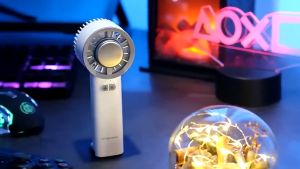 Portable Mini Fan High 3 Speed 4500mAh Cooling Fan USB Charging Handheld Fan With Turbofan Strong Wind Air Purifier kipas angin 小风扇