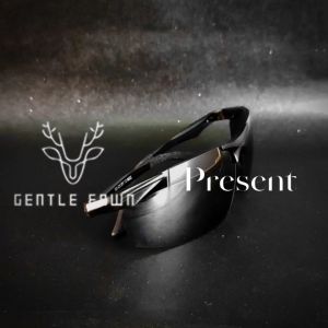 Gentle Fawn Kacamata Hitam Sunglasses Anti UV Polarized Aluminium Magnesium Model Sport Keren Fashion Pria 2206