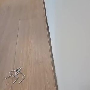 100Pack Double Head Skirting Nails Wooden Steps Thread Seamless Nail Invisible Double Headed Nail for Wooden Skirting Trim