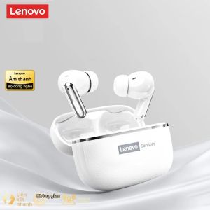 Lenovo | Tai Nghe Da Bluetooth Không Dây Lenovo LE208 ENC Khử Tiếng Ồn Tai Nghe Chơi Game Có Độ Trễ Thấp 38ms Với Điều Khiển Cảm Ứng Và Hộp Sạc